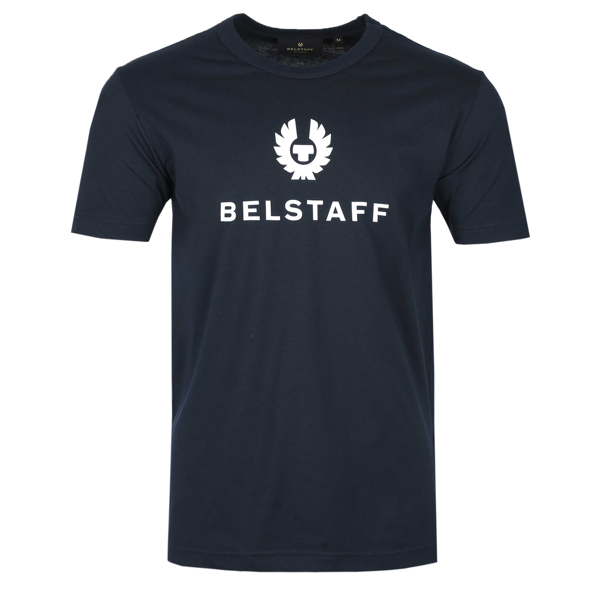 Belstaff Signature T Shirt in Dark Ink Belstaff Signature T Shirt in Dark Ink