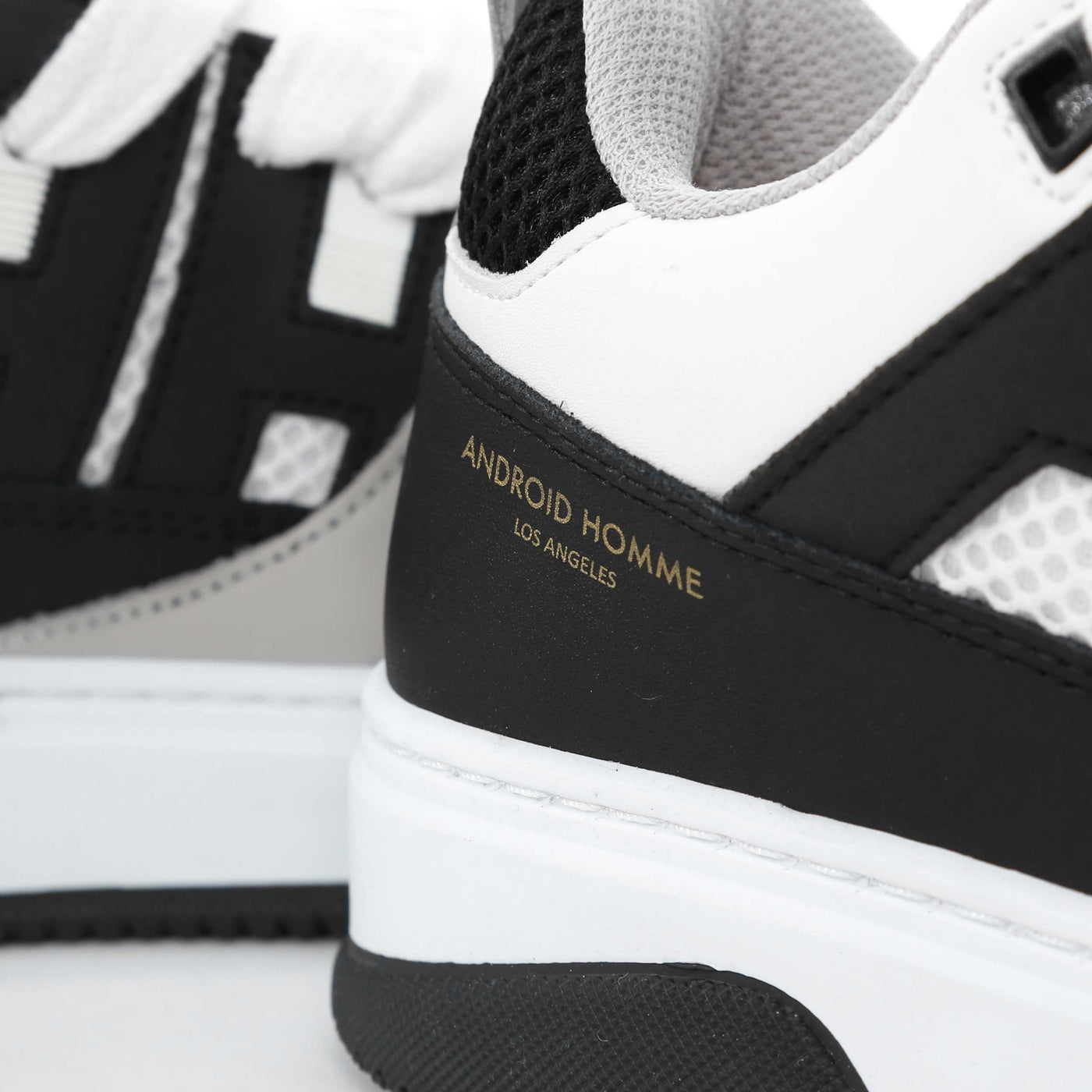 Android Homme AH Skate Trainer in Black White