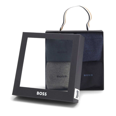 BOSS 4P RS Giftset Uni CC in Black Navy Grey