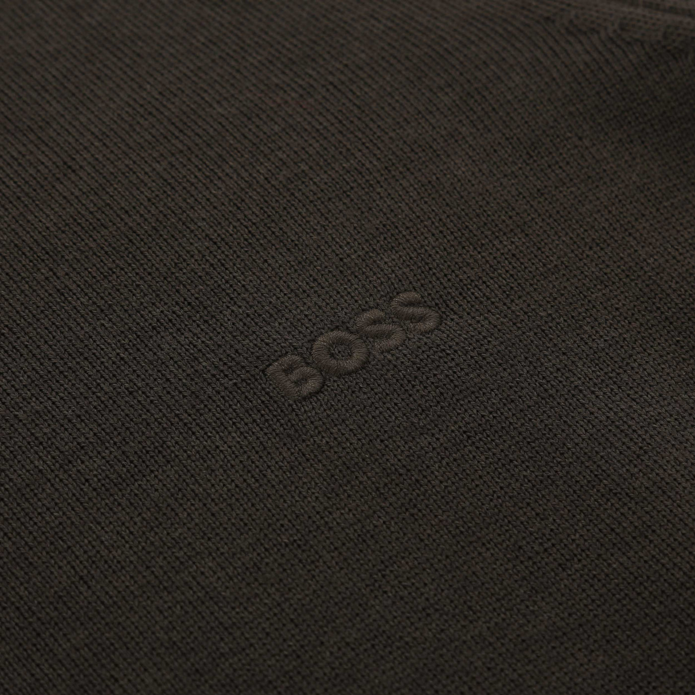 BOSS Balonso L Knitwear in Open Green Logo
