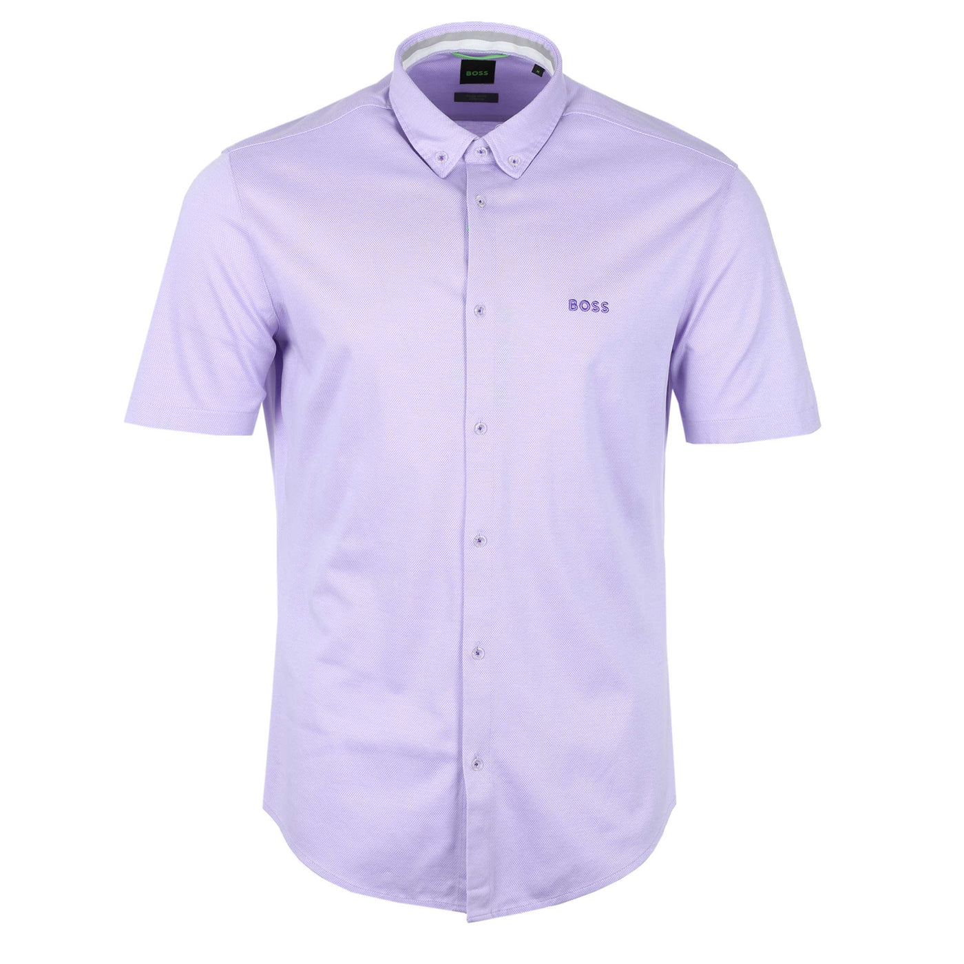 BOSS Biadia R Short Sleeve Shirt in Lilac