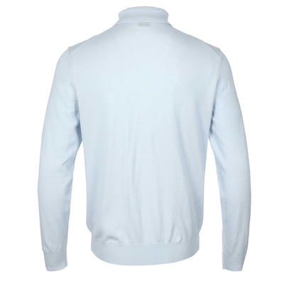 BOSS Bono L Knitwear in Sky Blue Back