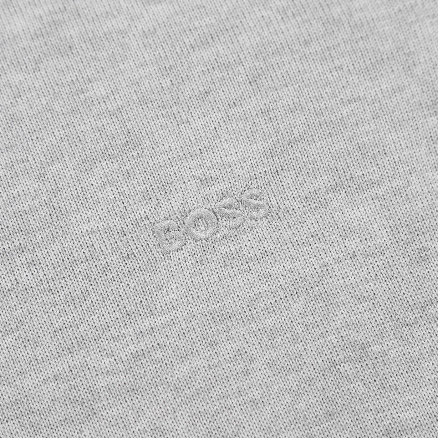 BOSS Botto L Knitwear in Light Grey Logo