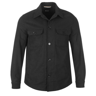 BOSS C Carper OS 224F Overshirt in Black