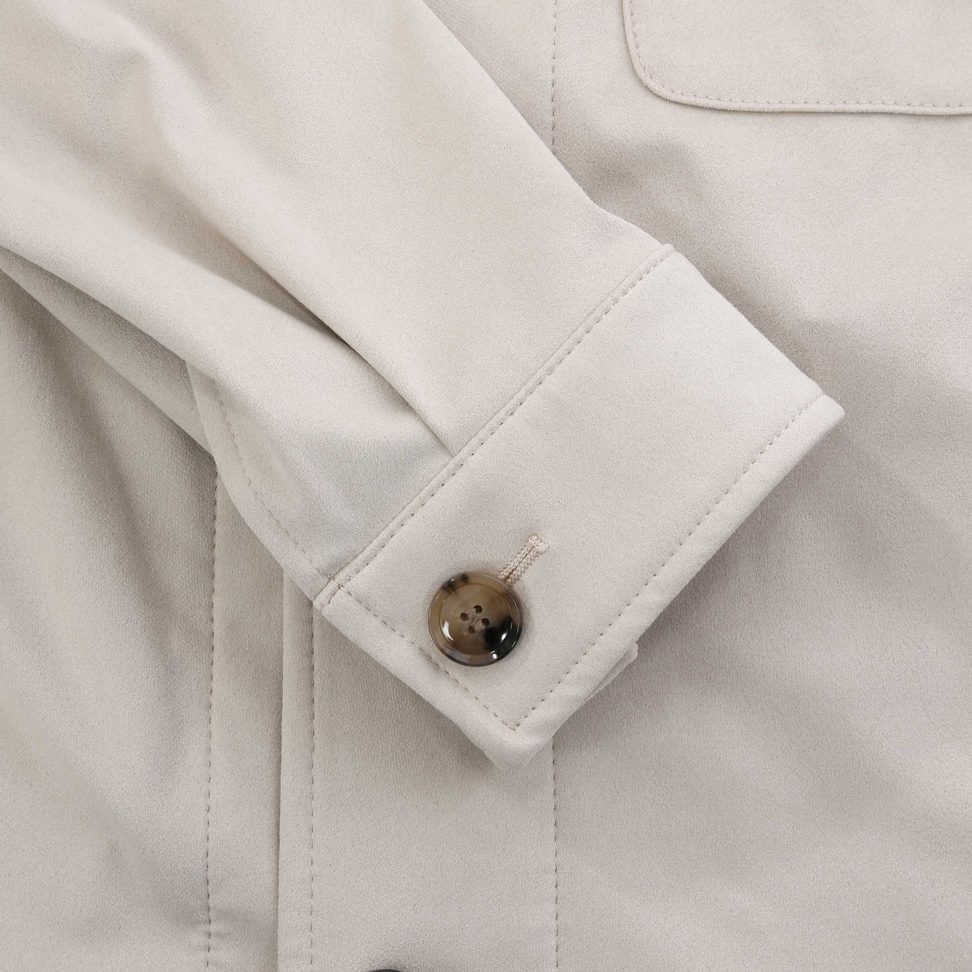 BOSS C Carper OS 244 Overshirt in Beige Cuff