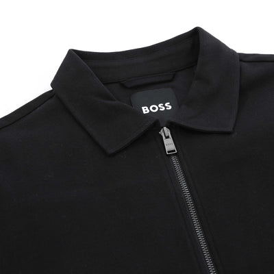 BOSS C Serlio 116 Sweatshirt in Black Collar