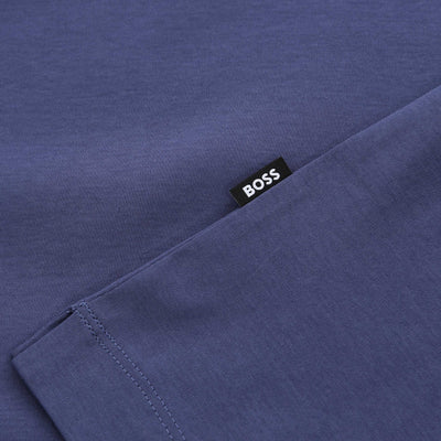 BOSS C Taut 01 T Shirt in Navy Logo Tab