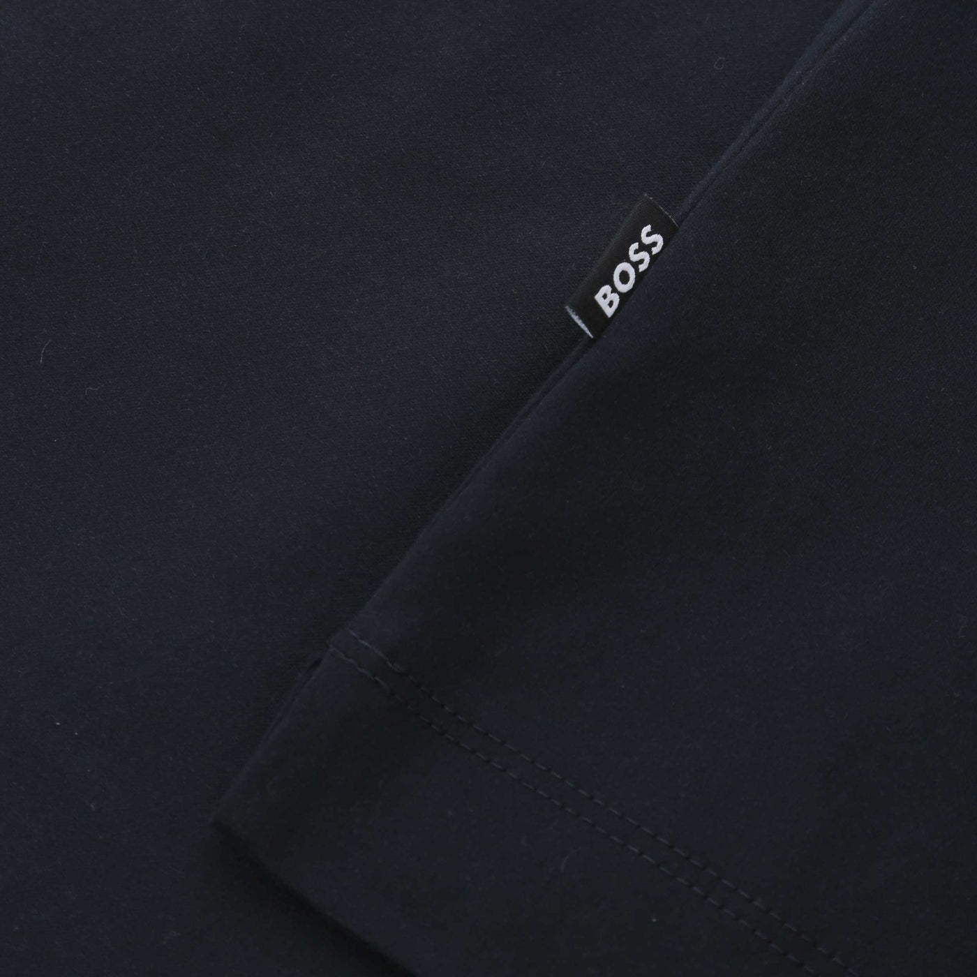 BOSS C Taut 01 T Shirt in Navy Logo Tab