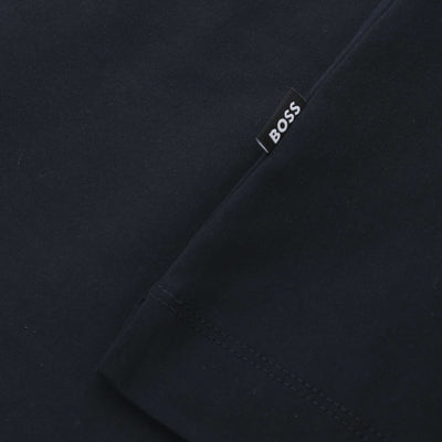 BOSS C Taut 01 T Shirt in Navy Logo Tab