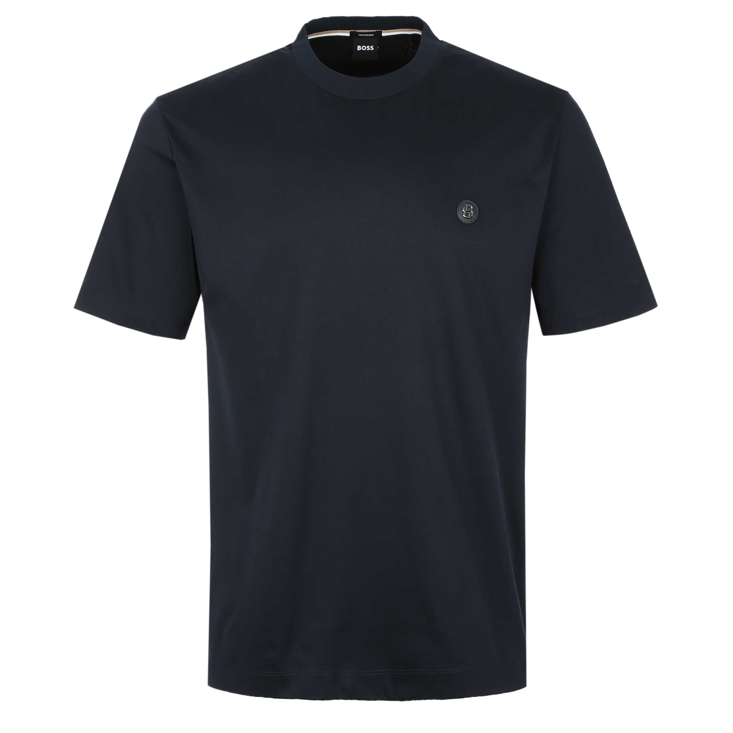BOSS C Taut 01 T Shirt in Navy