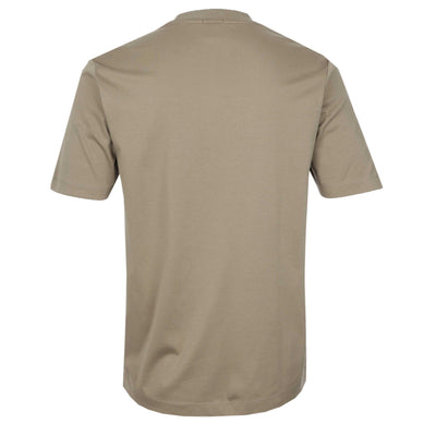 BOSS C Taut 01 T Shirt in Open Brown back