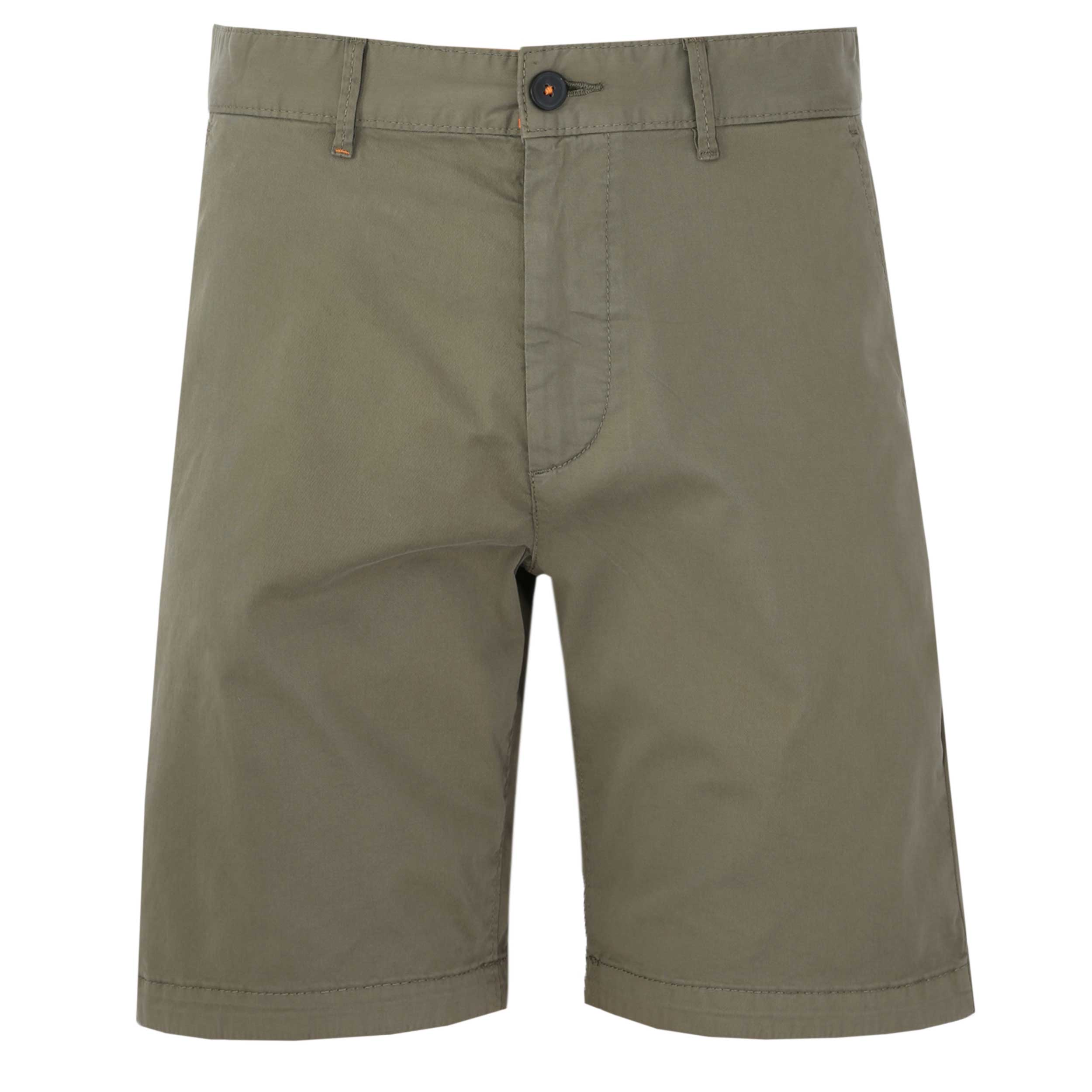BOSS Chino Slim Shorts in Khaki