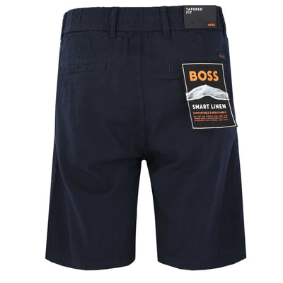 BOSS Chino Tapered DS 2 S Short in Navy Back