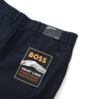 BOSS Chino Tapered DS 2 S Short in Navy Logo