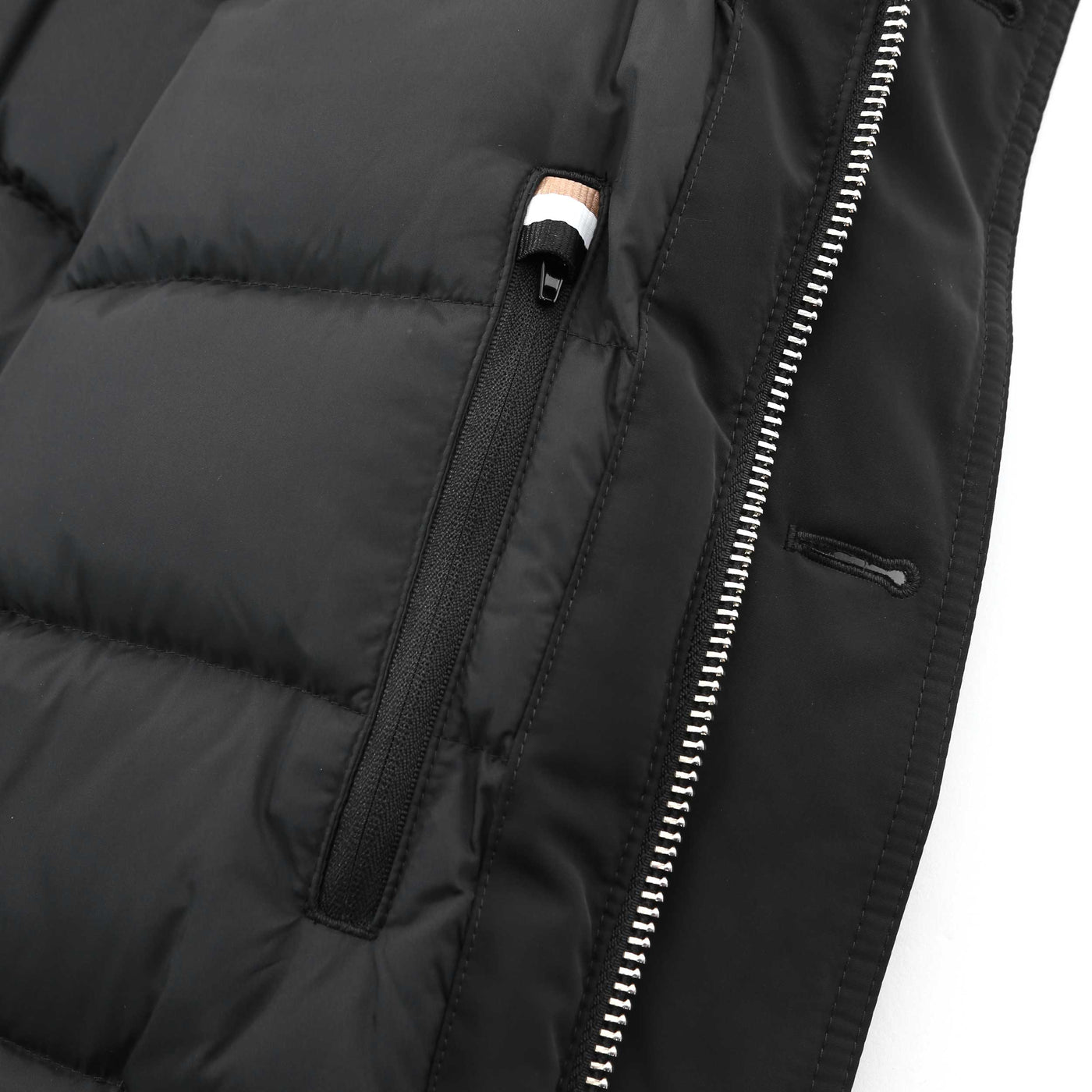 BOSS Dadico Jacket in Black Internal Zip