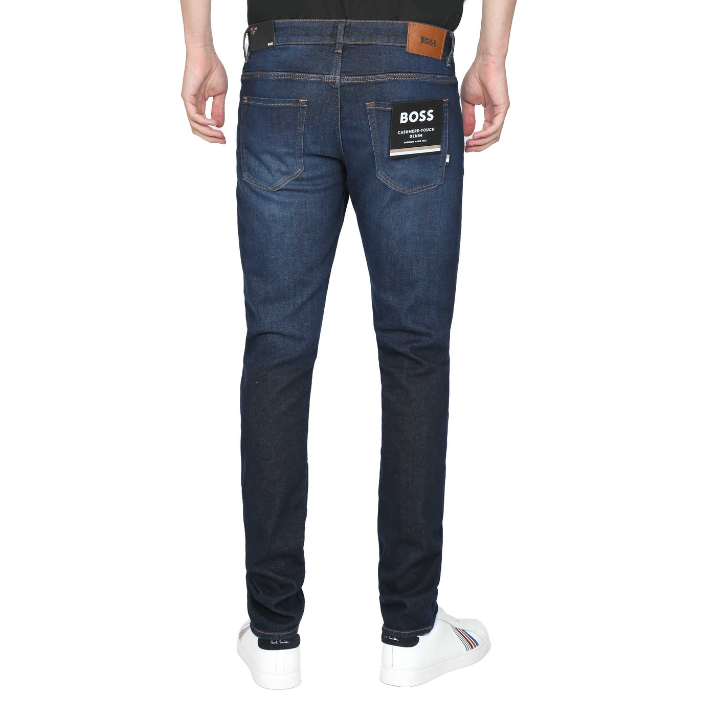 BOSS Delaware3-1 Jean in Navy Denim Back