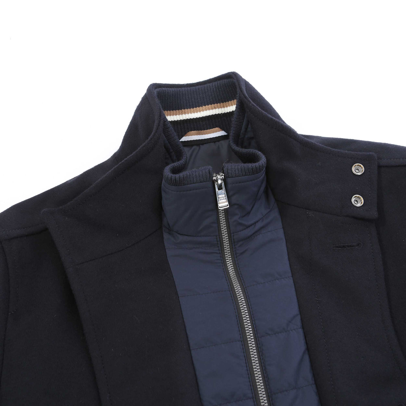 BOSS H Coxtan 234 Jacket in Navy Collar