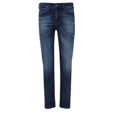 BOSS H Delaware Jean in Dark Blue Denim