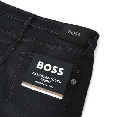 BOSS H Delaware Jean in Washed Black Logo