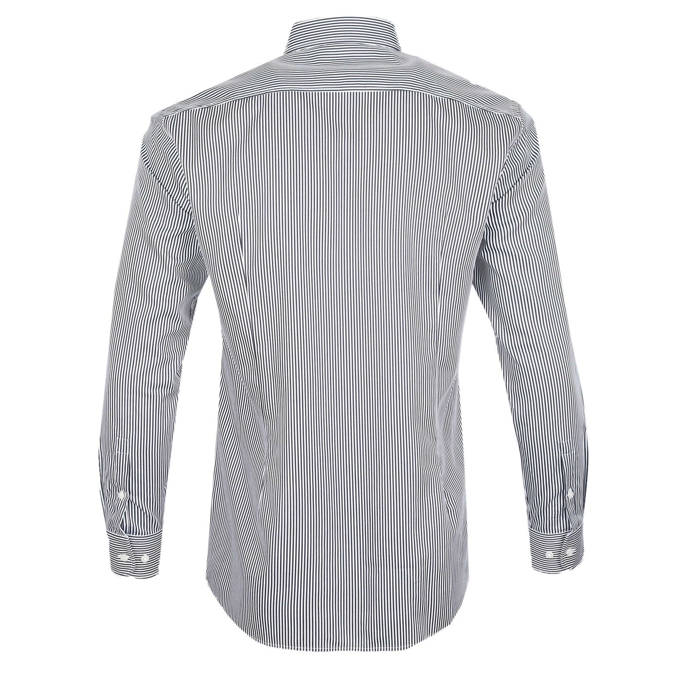 BOSS H Hank Kent C1 214 Shirt in Black Stripe Back