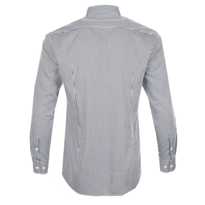 BOSS H Hank Kent C1 214 Shirt in Black Stripe Back