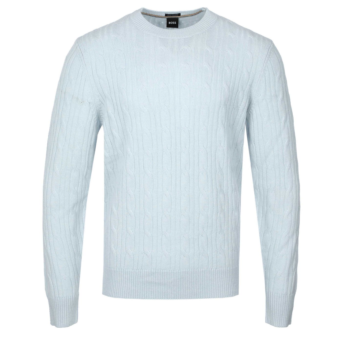 BOSS H Hetico Crewneck Sweater in Sky Blue