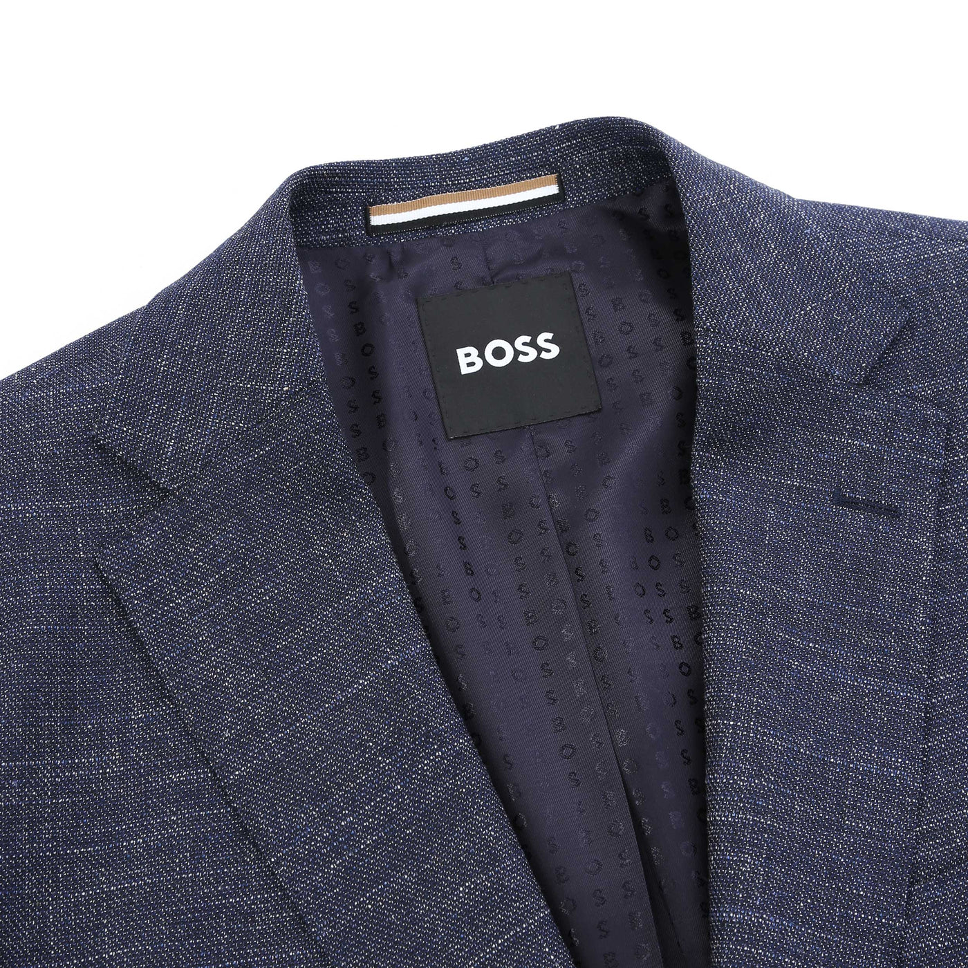 BOSS H Hutson 251 Jacket in Dark Blue Lapel