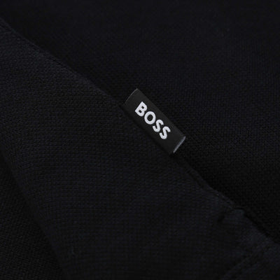 BOSS H Paras 57 Polo Shirt in Black Logo Tab