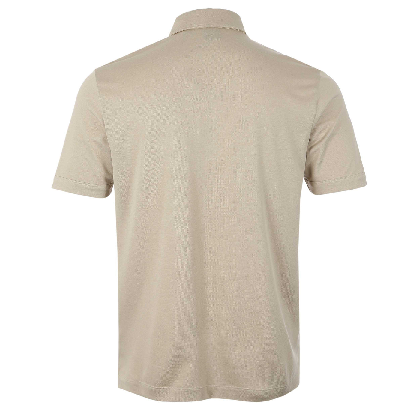 BOSS H Press 57 Polo Shirt in Light Beige Back