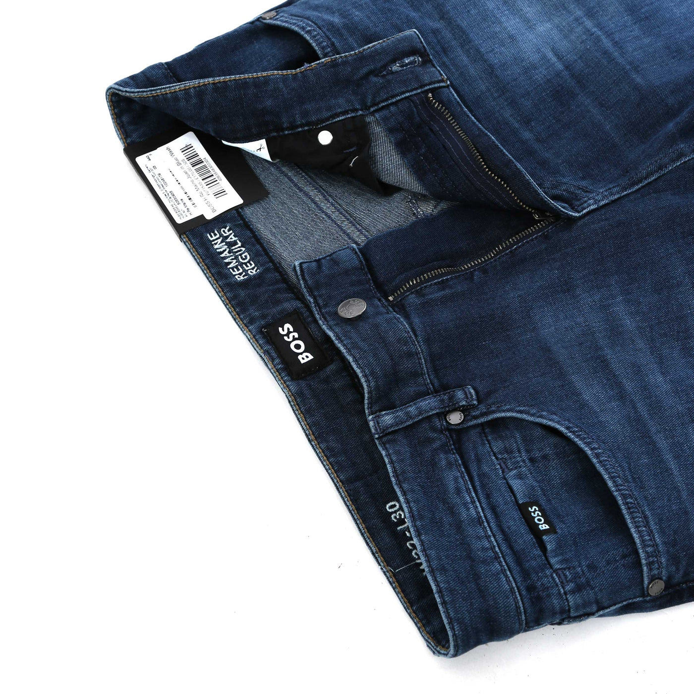 BOSS H Re Maine Jean in Blue Wash Fly