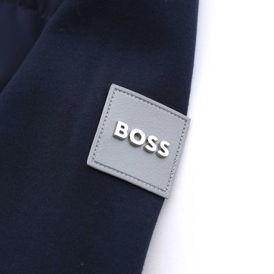 BOSS H Skiles 100 Sweatshirt in Dark Blue Logo