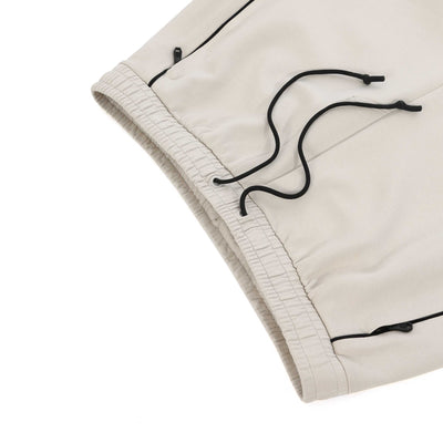 BOSS Headlo 1 Sweat Short in Light Beige Waist