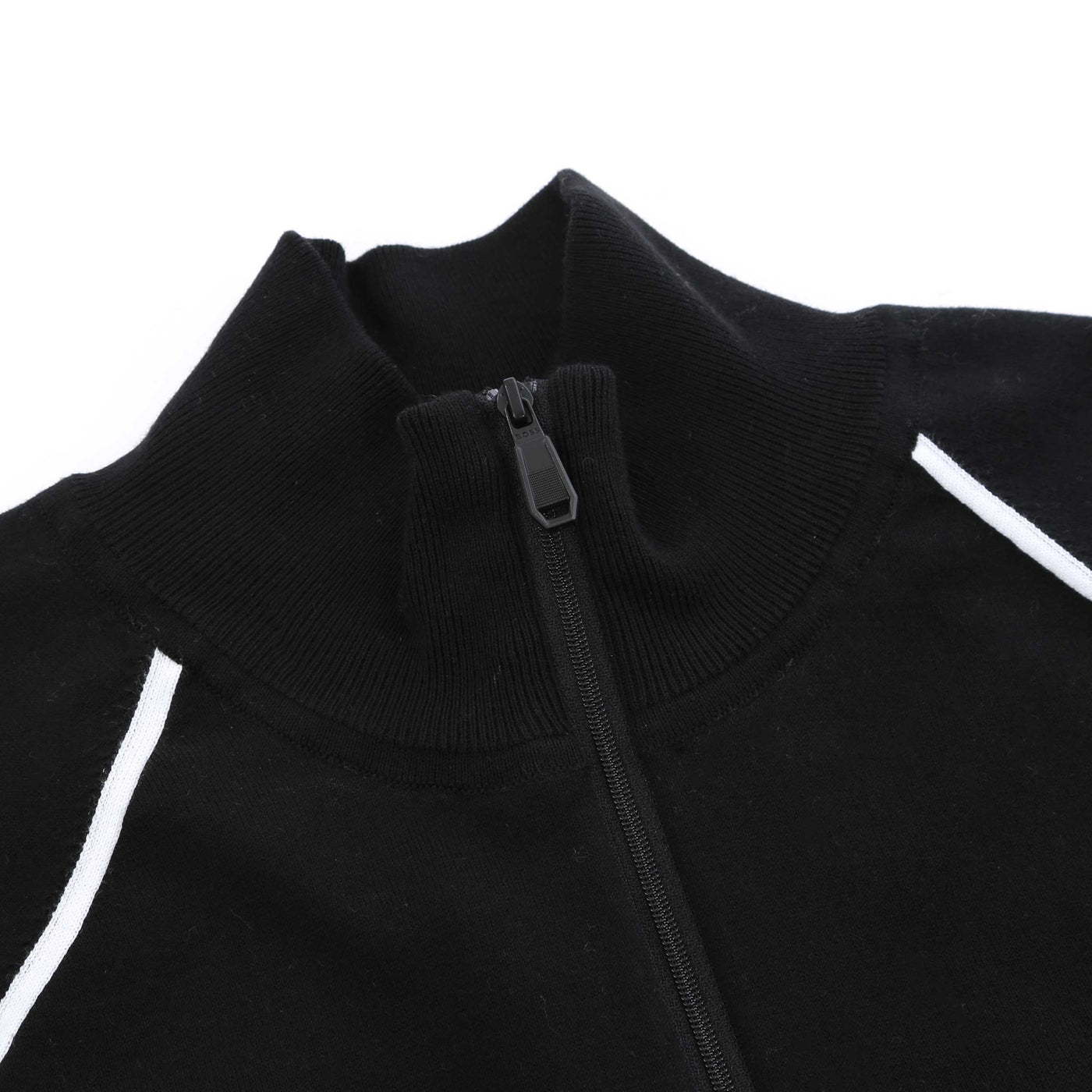 BOSS Hydro X FA24 Knitwear in Black Placket