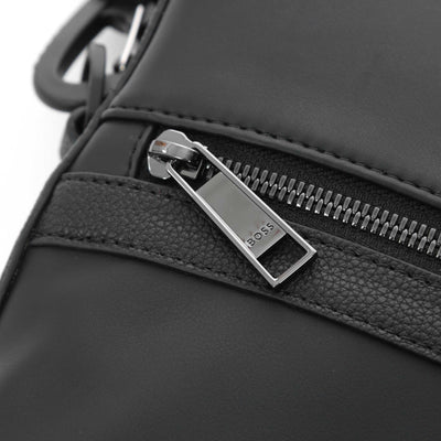 BOSS Jareth Doc Case Bag in Black Zip