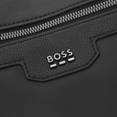 BOSS Jareth Envelope Bag in Black Logo