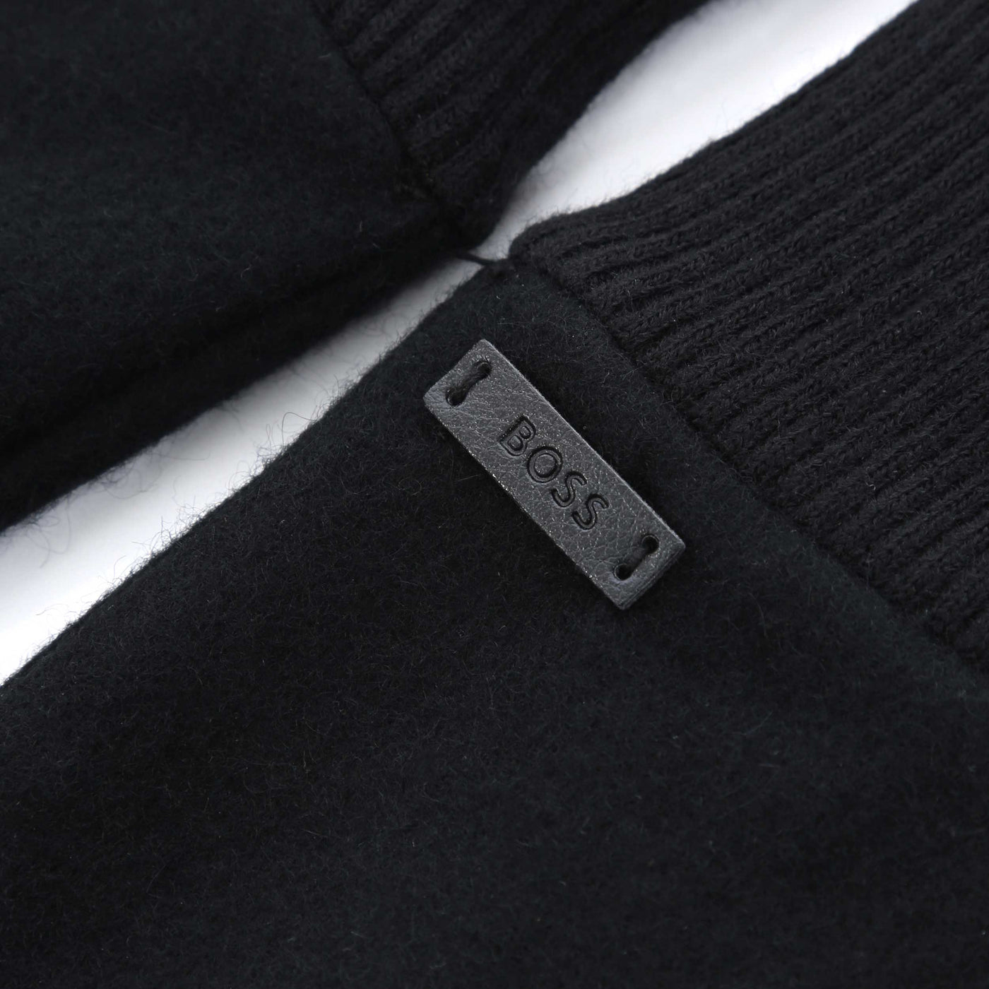 BOSS Kalsper Gloves in Black Logo