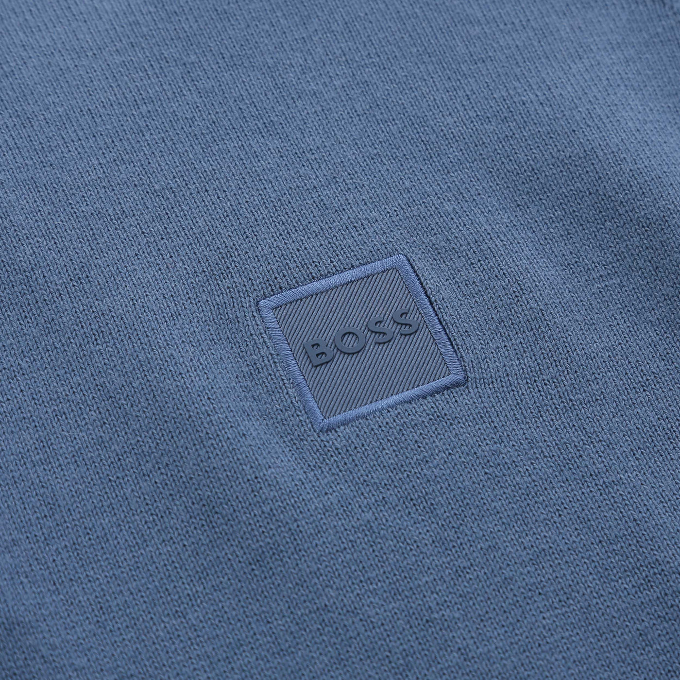BOSS Kanobix S Knitwear in Open Blue Logo