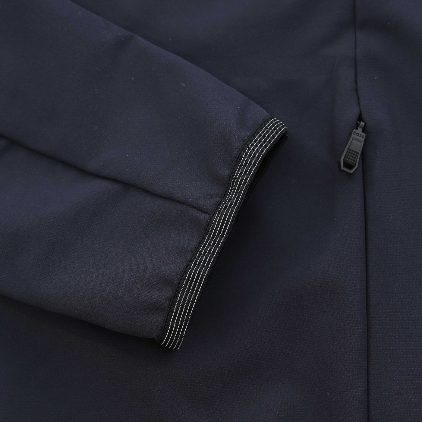 BOSS L Commuter Jacket in Dark Blue Sleeve