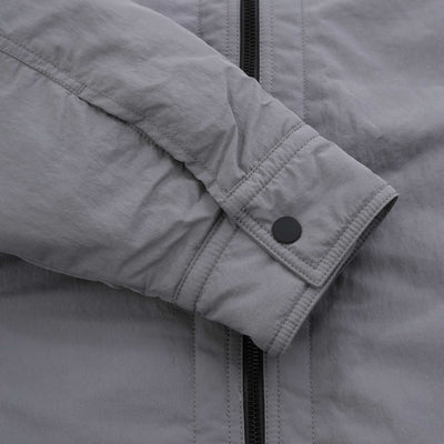 BOSS Leejay 1 M Overshirt in Open Grey Cuff