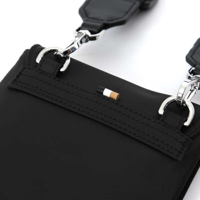 BOSS Lennon Phone Pouch Bag in Black Logo Tab