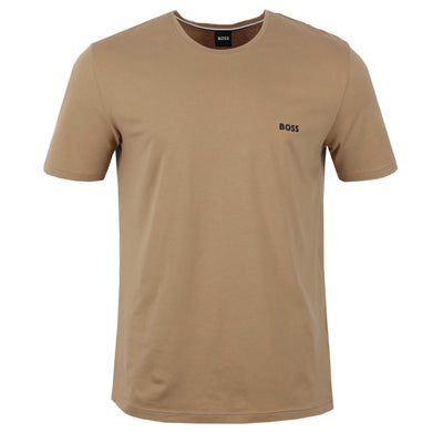 BOSS Mix & Match R T-Shirt in Medium Beige