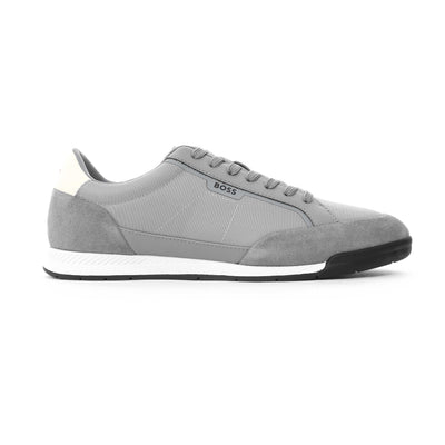 BOSS Nitan txsd Trainer in Medium Grey