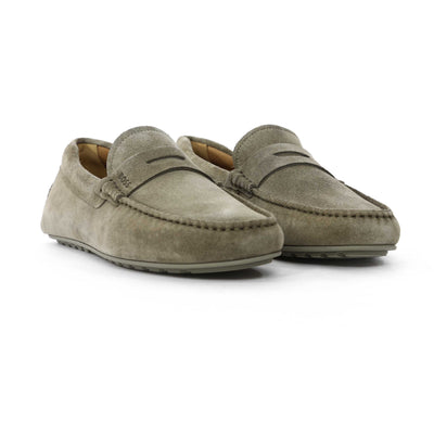 BOSS Noel Mocc sdpeb Shoe in Open Green Front