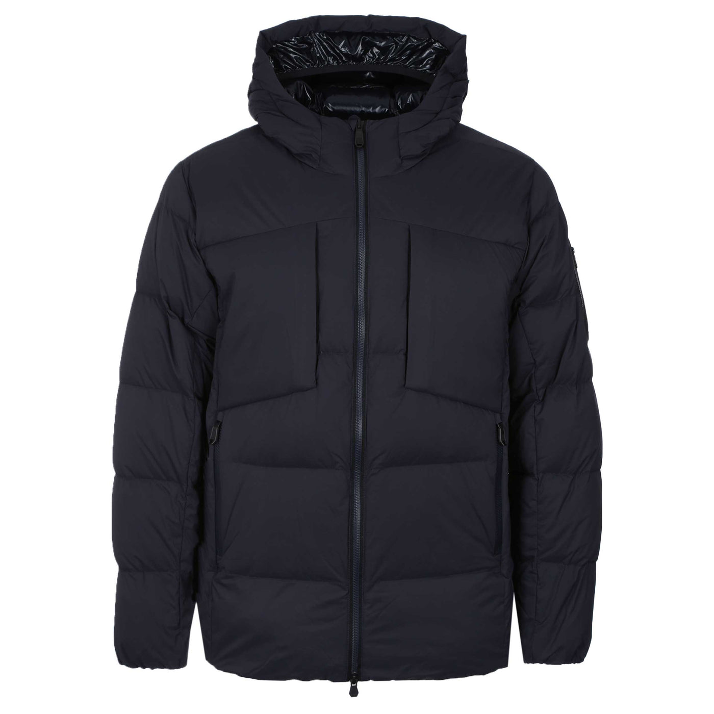 BOSS OW Riplite Puffer HD Jacket in Dark Blue