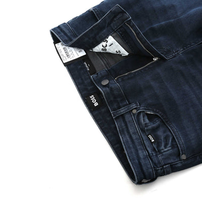 BOSS P Delaware Jean in Medium Blue waist