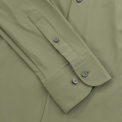 BOSS P Hank S Kent C1 222 Shirt in Khaki Cuff