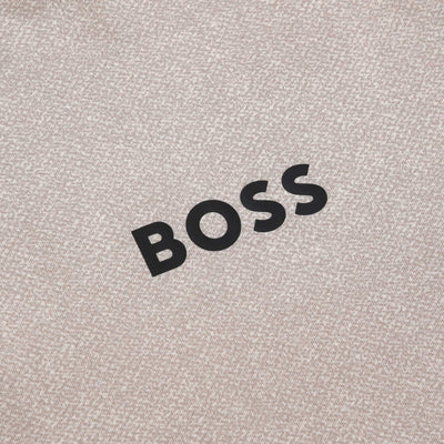 BOSS PL Paddytech GOC Polo Shirt in Open White logo
