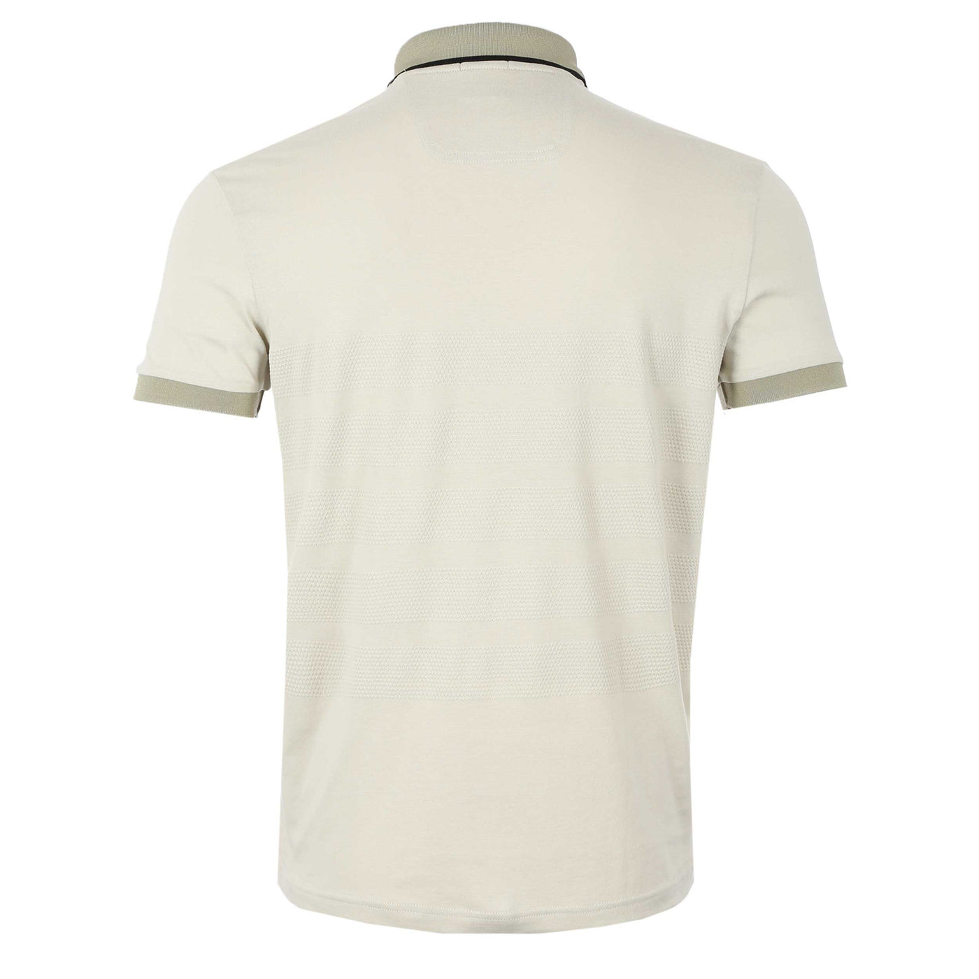 BOSS Paddy 5 Polo Shirt in Light Beige Back