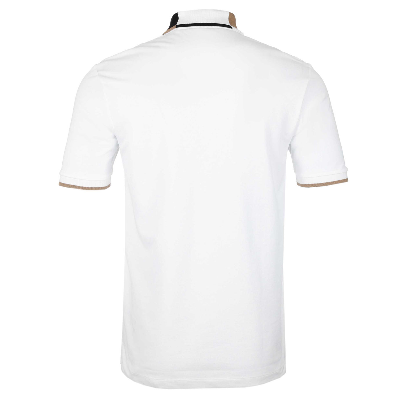 BOSS Parlay 177 Polo Shirt in White Back