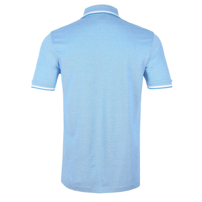 BOSS Parlay 183 Polo Shirt in Bright Blue Back